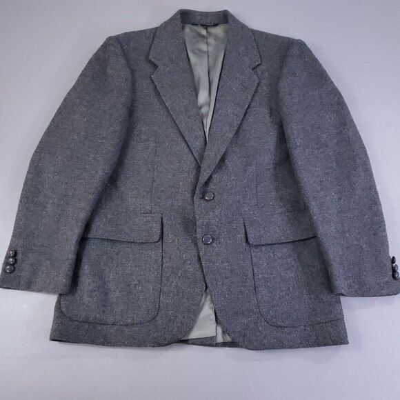 Vtg WM F Farah 100% Pure Wool Tweed Blazer Mens 40S Sports Jacket Made in USA - Picture 1 of 12